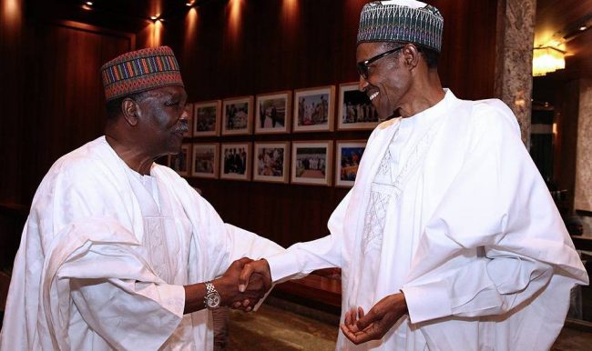 Buhari Ya Ziyarci Janar Yakubu Gowon A Landan