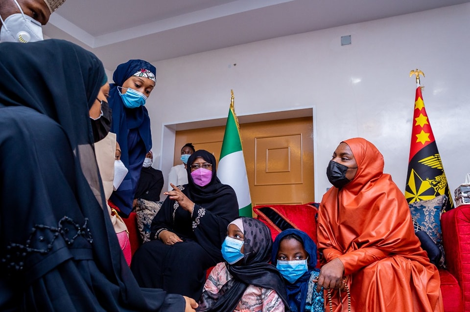 Aisha Buhari commiserates with families of late COAS, others
