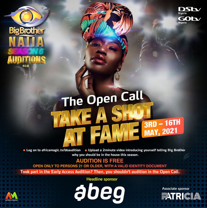 Big Brother announces date for Season 6 audition. Nigeria21.com