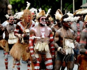 Asmat tribe: The cannibalistic people who use human skulls as pillows