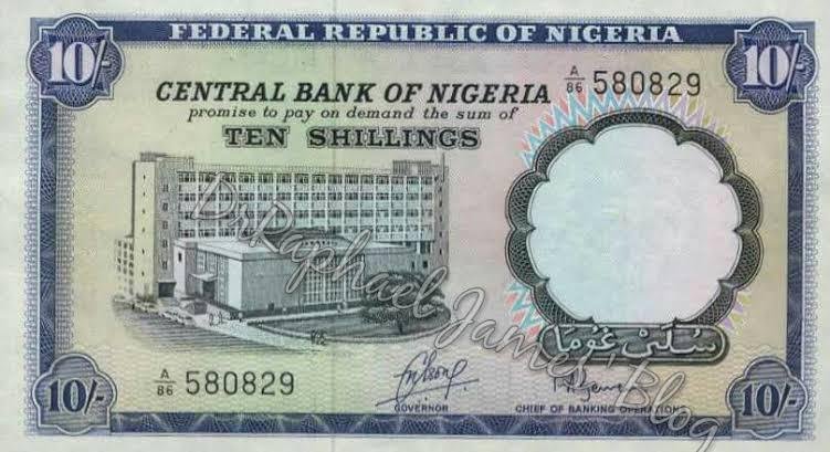 The timeline of currency in Nigeria