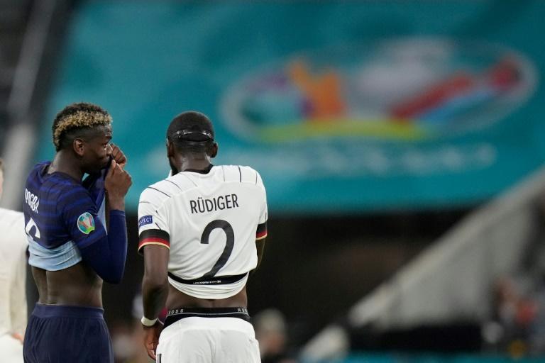 Pogba plays down Ruediger 'bite' at Euro 2020