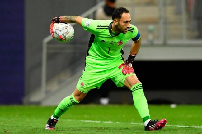 Colombia's cap record holder Ospina their Copa shoot-out hero