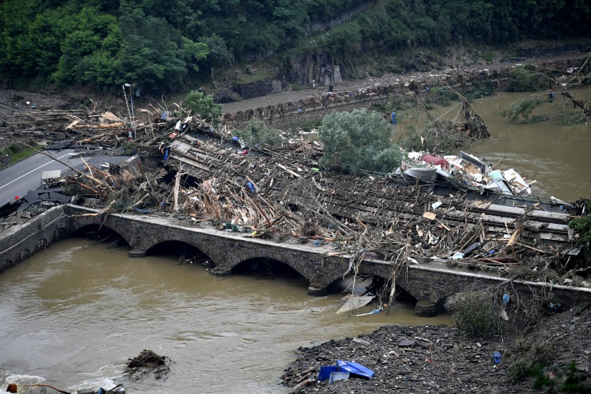 Europe floods death toll tops 150