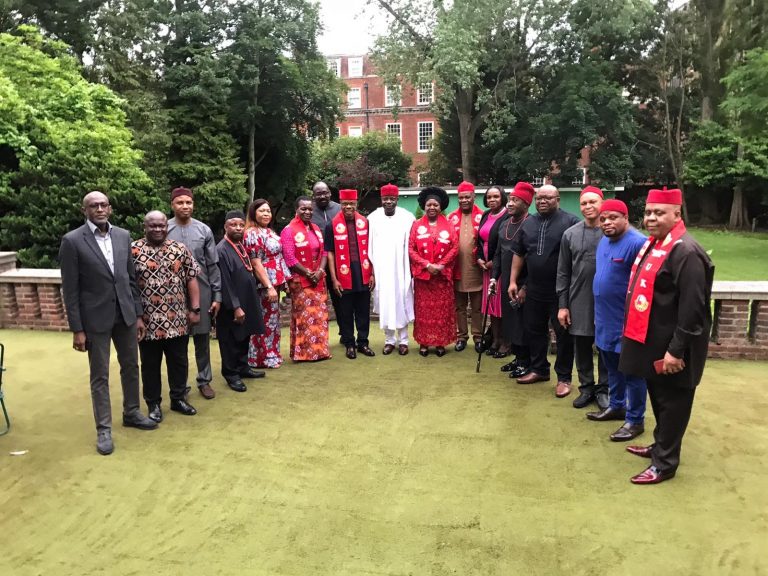 Nigeria’s UK envoy meets Igbo, Yoruba leaders in London