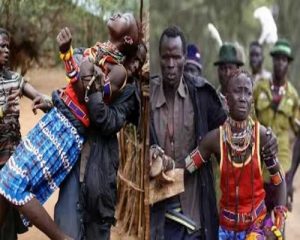 In this tribe, a man must kidnap any lady he likes for marriage and inform her father later