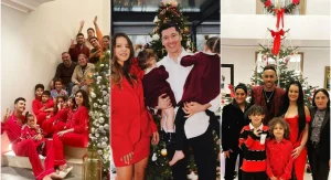 How some of your favourite footballers are celebrating Christmas [Photos]