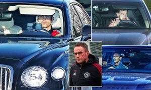 Manchester United stars return to training after Covid crisis [Photos]