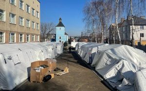 Israel opens field hospital in western Ukraine