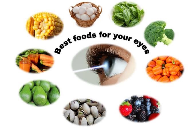 Foods that are beneficial for the eyes