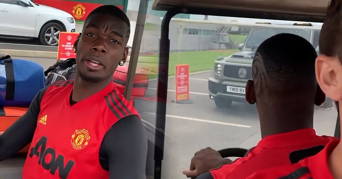 Paul Pogba shows off dance skills recovering from a calf injury