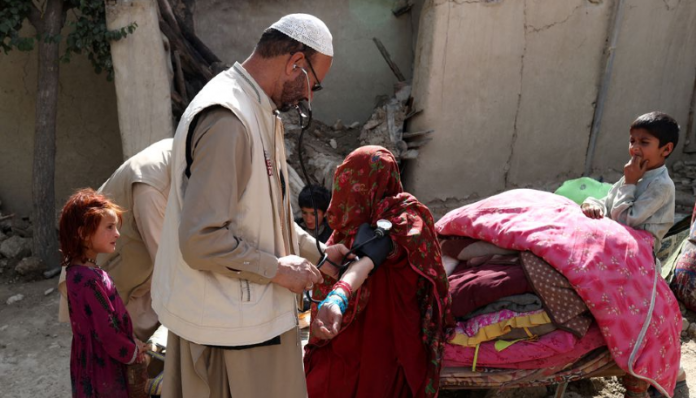 Funds frozen in US: Quake-hit Afghanistan faces disease outbreak