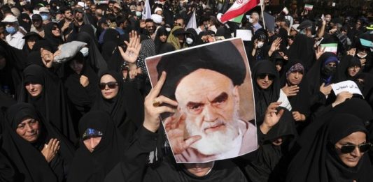 Iran; Protest erupt in support of Hijab in Tehran after Mahsa death