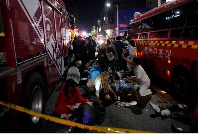 120 dead after Halloween crowd surge in Seoul - Officials