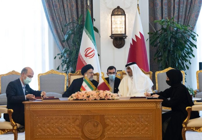 Qatar and Iran emphasize developing bilateral ties