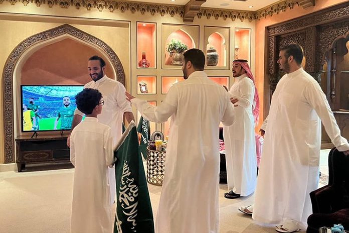 Saudi Arabia: Crown Prince celebrates World Cup victory over Argentina