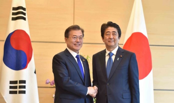 South Korea, Japan seek better ties amid North Korea missile tensions