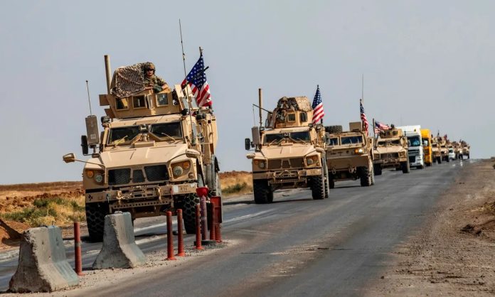 US forces continue smuggling Syrian oil to Iraq in a convoy of tanks