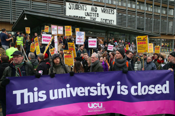 UK: Over 70,000 university staff go on 3-day strike