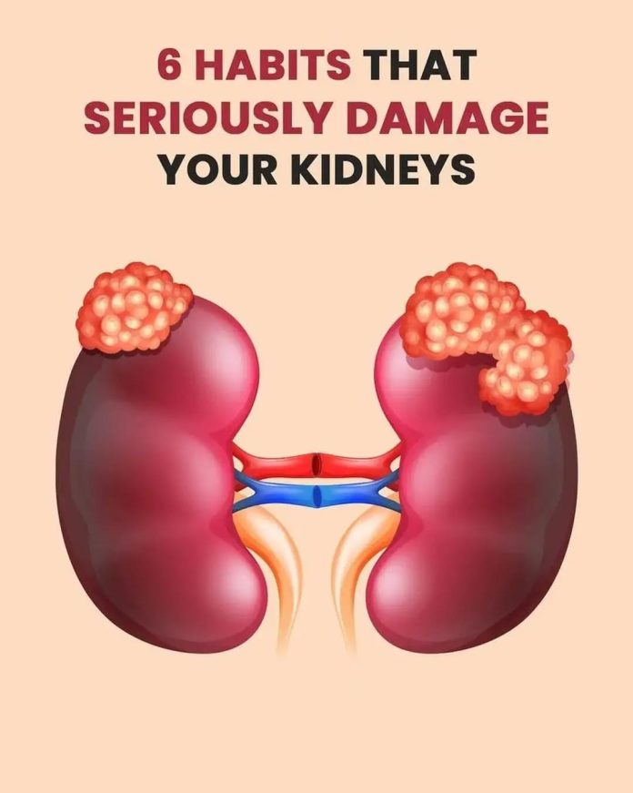 6 Habits that seriously Damage Your Kidneys