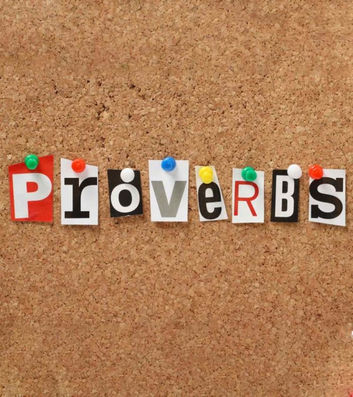 Benefits of proverbs to culture