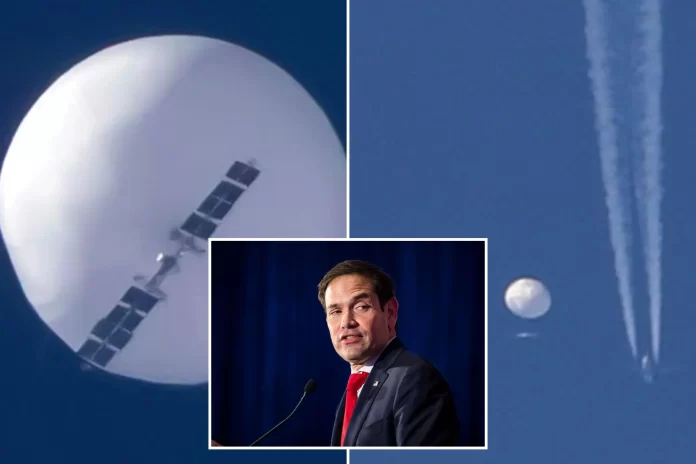 China purposely sent balloon to show US in ‘decline’ - ​Sen. Marco Rubio
