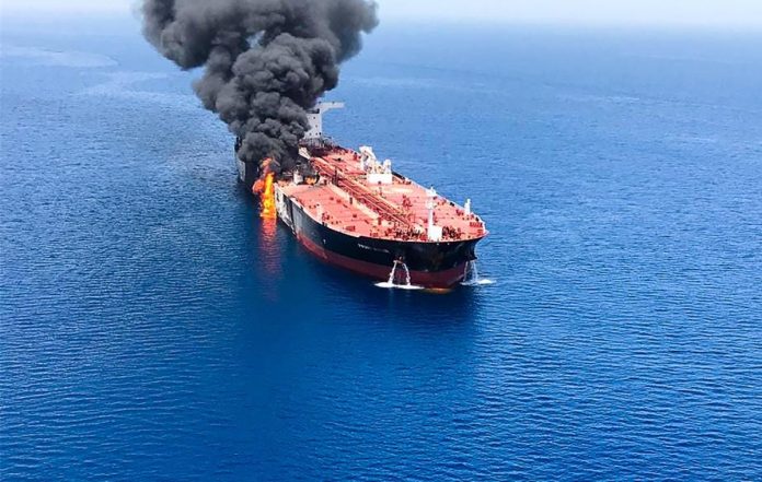 Iranian drones attacked Israeli tanker in Arabian Sea