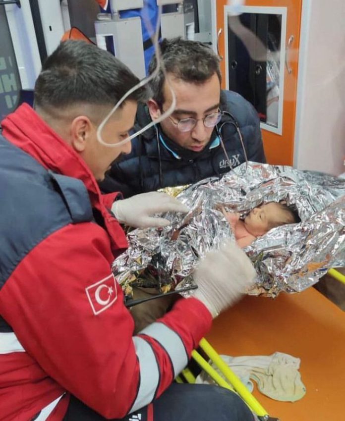 Survival of newborn, toddlers, bringing joy amid earthquake tragedy