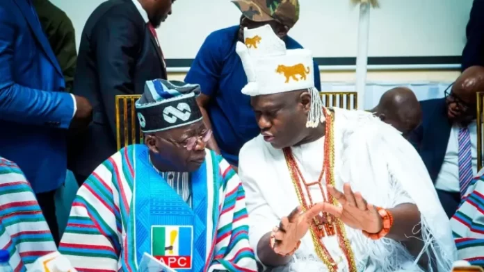 Assemble team to come up with economic recovery blueprint - Ooni to Tinubu