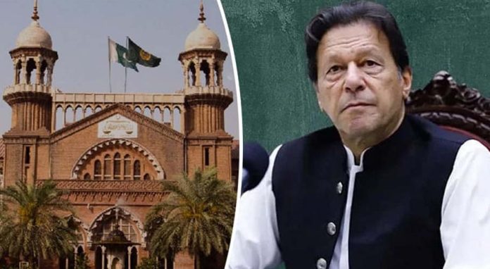Pakistan Tehreek-e-Insaf (PTI) chief and former prime minister Imran Khan will appear before the Lahore High Court on Monday seeking protective bail in three FIRs lodged against him including the Toshakhana case, Geo News reported citing Khan’s lawyer.