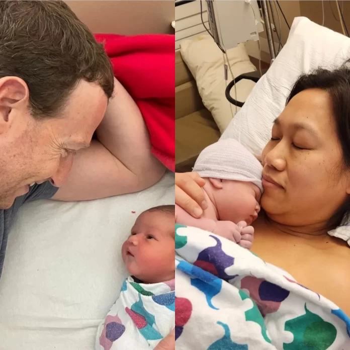 Mark Zuckerberg welcomes 3rd child with wife Priscilla Chan