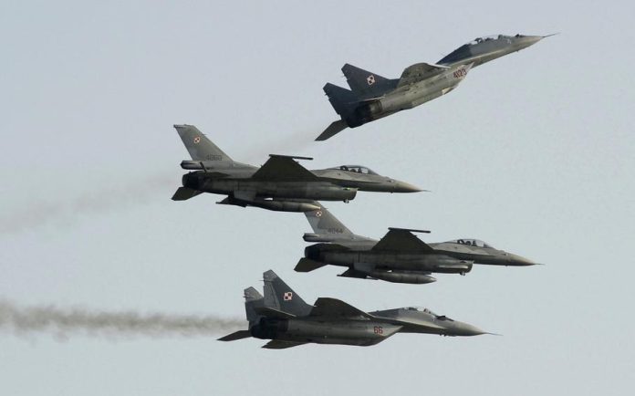 Poland will give four MiG-29 fighter jets to Ukraine