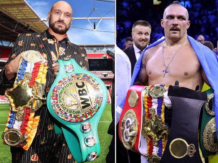 Tyson Fury and Oleksandr Usyk agree on terms for an undisputed heavyweight fight