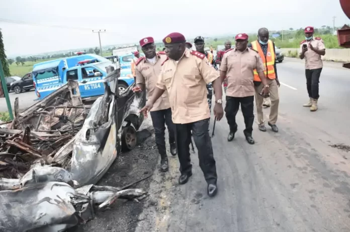 2 injured in multiple accident on the Lagos-Abeokuta expressway