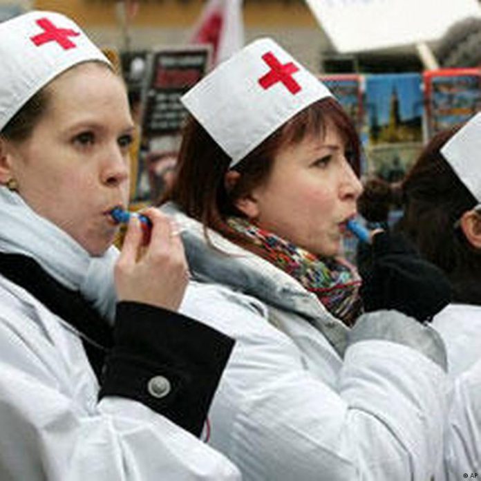 6 German states hospital doctors on strike