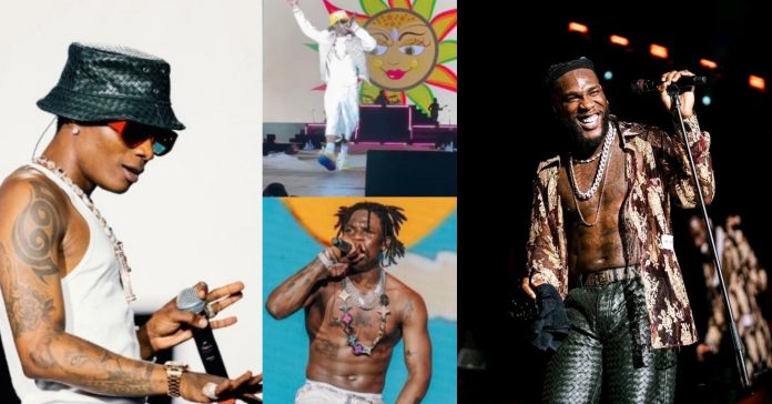 Nigerian megastar Wizkid delighted fans in Afronation Miami