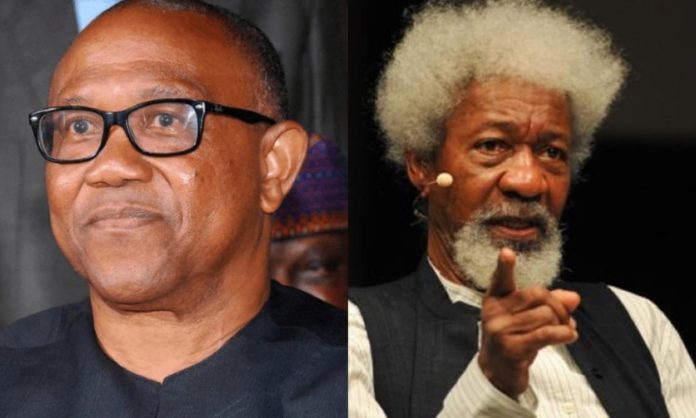 Obi and Soyinka reconcile after criticism from Labour Party supporters