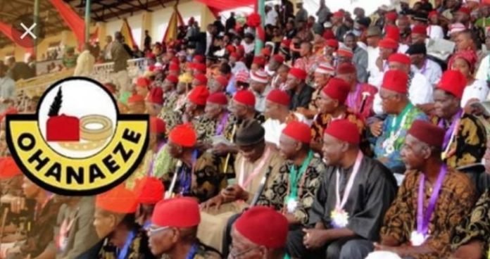Ohanaeze: Igbo lawmakers to apply discretion in voting for NASS leaders