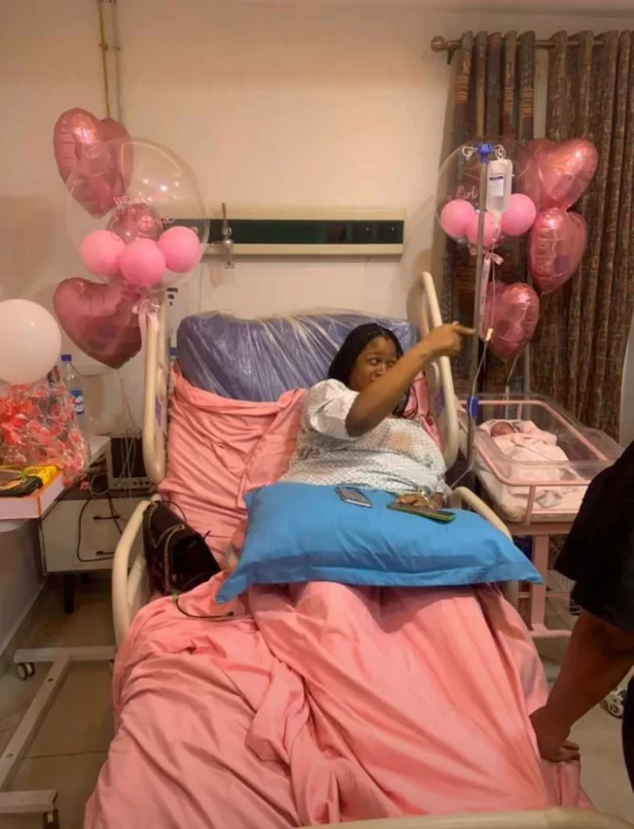 'BBNaija' star Frodd's wife gives birth to a baby girl named Elena