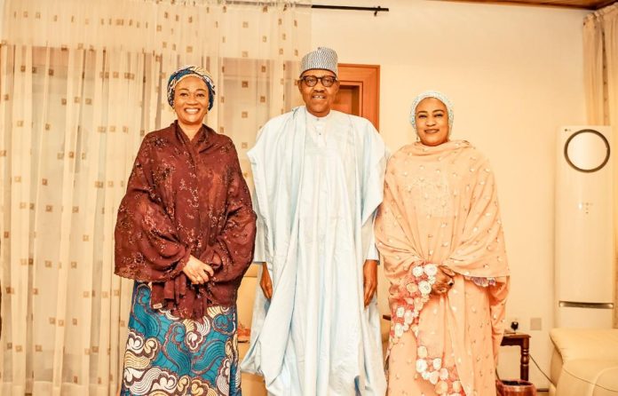 First Lady Remi Tinubu pays a courtesy visit to Buhari in Daura