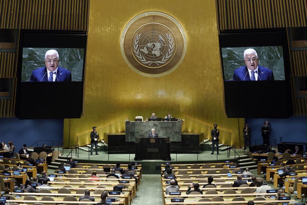Israel's 'hideous' occupation will not last - PA president tells UN