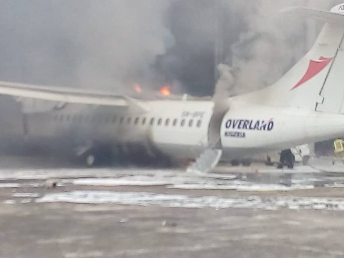 Passengers 'almost consumed' as fire breaks out at Lagos Airport