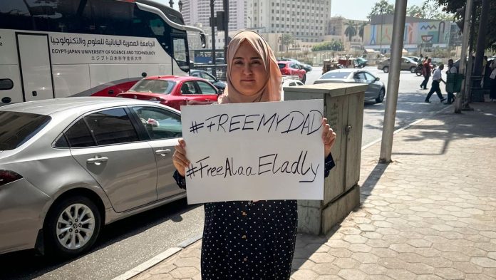 German-Egyptian siblings on hunger strike for dad’s release in Cairo