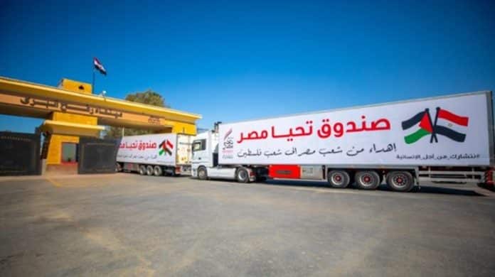 Gaza war updates: Aid trucks enter Gaza after Egypt opens Rafah crossing