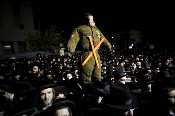 Thousands of Ultra-Orthodox request to join IDF in ethnic cleansing war on Gaza