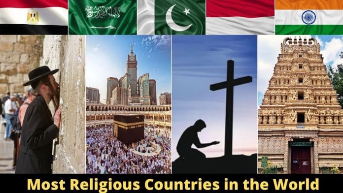 Top most religious countries in the world