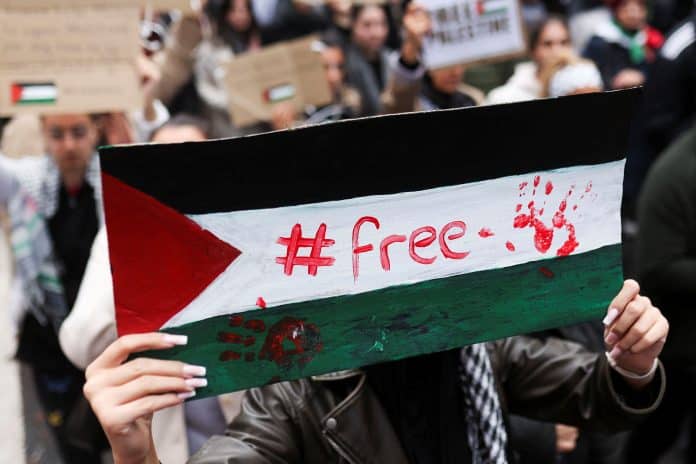 Worldwide demonstrations express solidarity with Palestinians amid Israel's war on Gaza