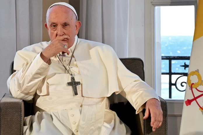 Pope Francis indicates openness to blessing same-sex unions