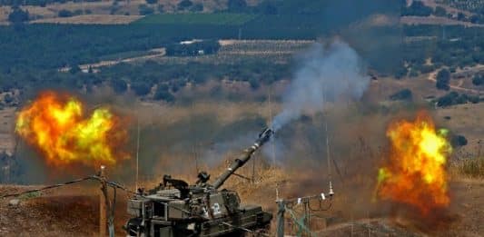 Hezbollah strikes Israeli military sites with artillery shells, rockets