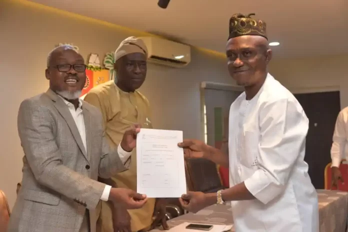INEC presents Certificate of Return to APC’s Age-Suleiman